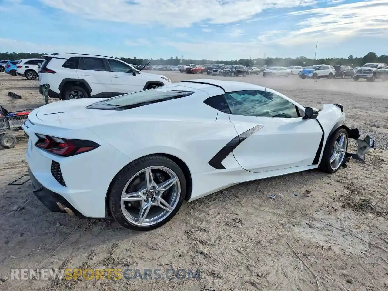 3 Фотография поврежденного автомобиля 1G1YA2D40P5113056 CHEVROLET CORVETTE 2023