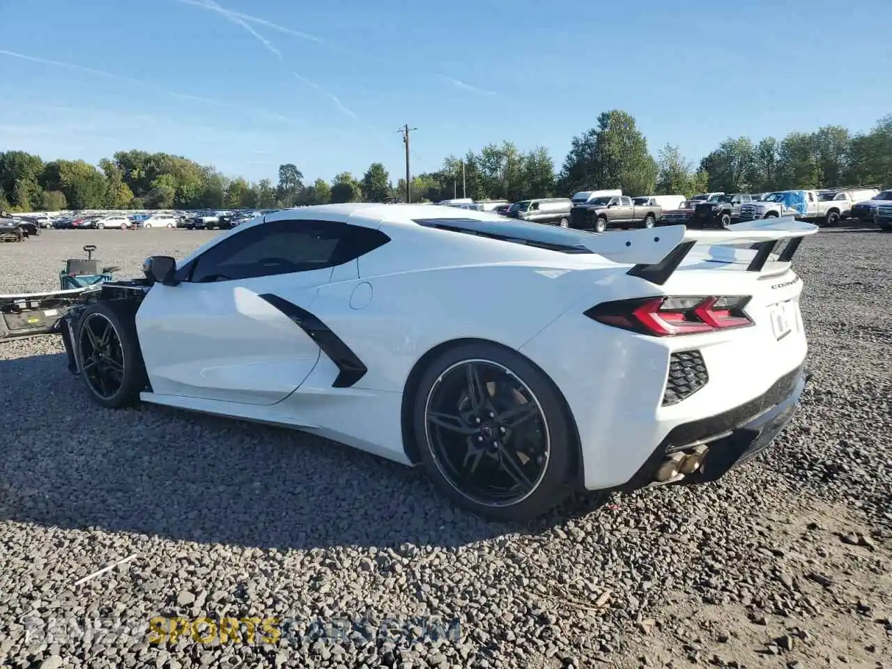 2 Photograph of a damaged car 1G1YA2D40P5121108 CHEVROLET CORVETTE 2023