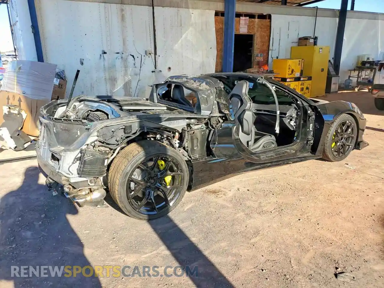 3 Photograph of a damaged car 1G1YA2D41P5114796 CHEVROLET CORVETTE 2023