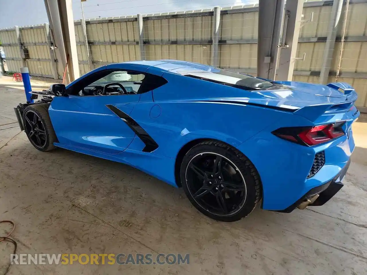 2 Photograph of a damaged car 1G1YA2D43P5124505 CHEVROLET CORVETTE 2023
