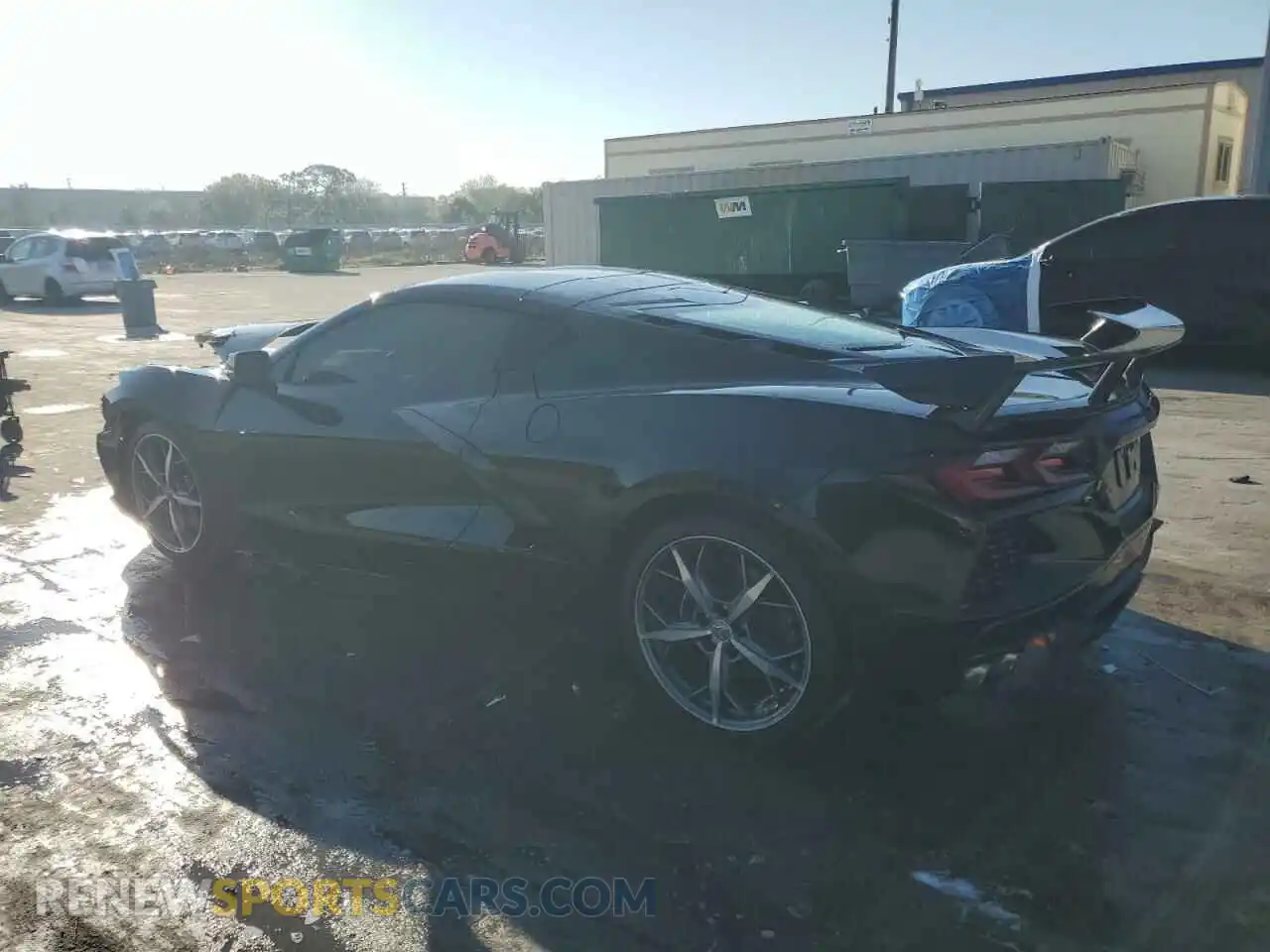 2 Photograph of a damaged car 1G1YA2D45P5133318 CHEVROLET CORVETTE 2023