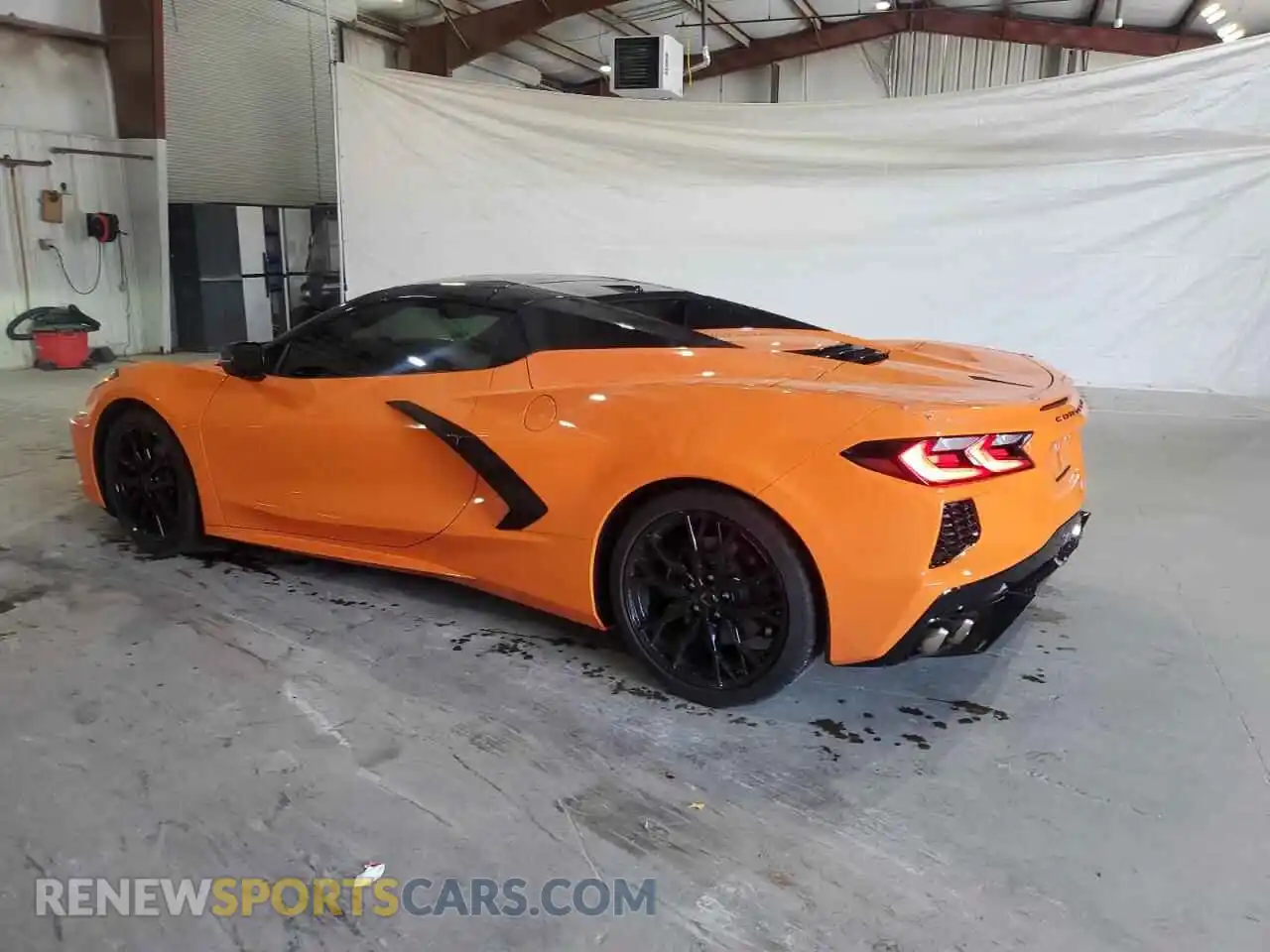 2 Photograph of a damaged car 1G1YA3D41P5114044 CHEVROLET CORVETTE 2023