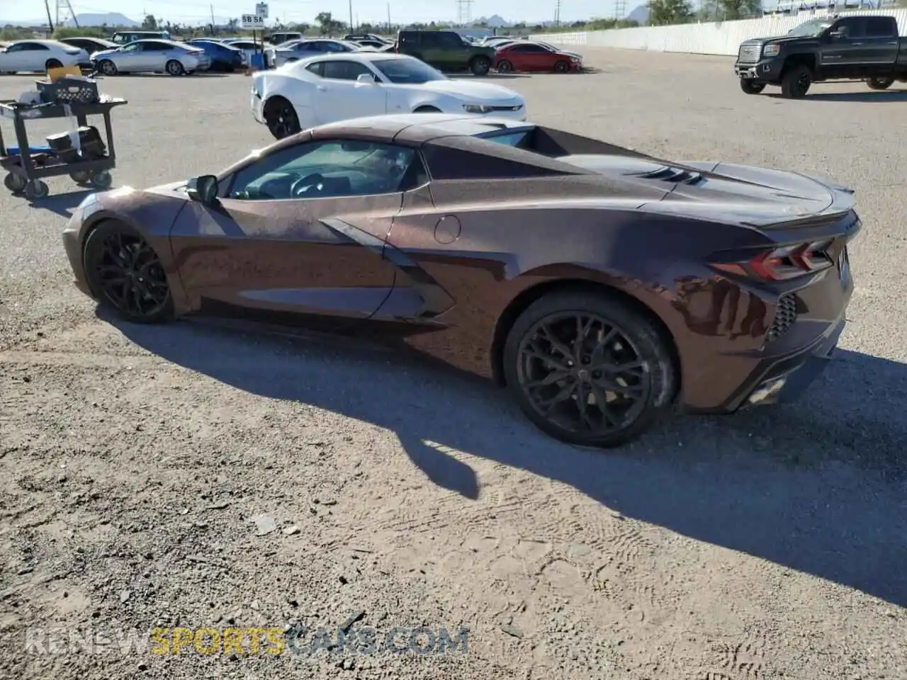 2 Фотография поврежденного автомобиля 1G1YA3D47P5118115 CHEVROLET CORVETTE 2023