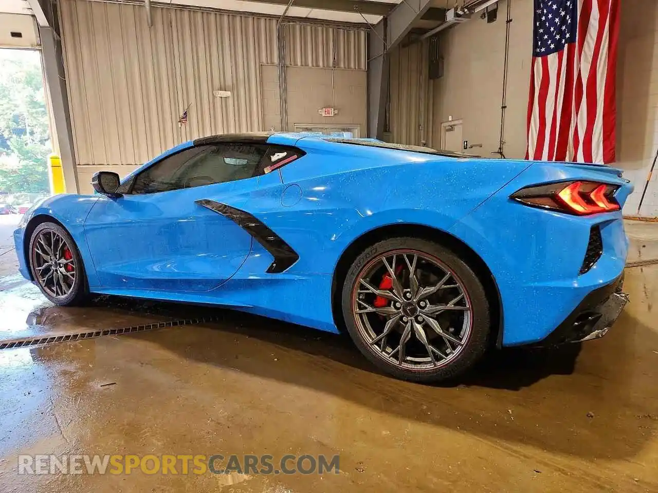 2 Photograph of a damaged car 1G1YC2D42P5118964 CHEVROLET CORVETTE 2023