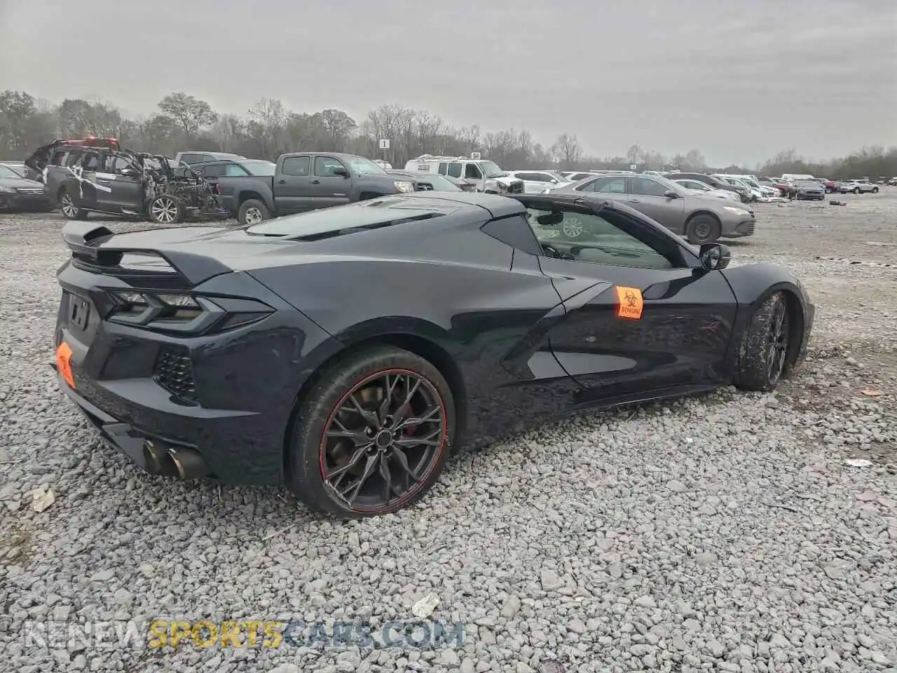 3 Photograph of a damaged car 1G1YC2D49P5501073 CHEVROLET CORVETTE 2023