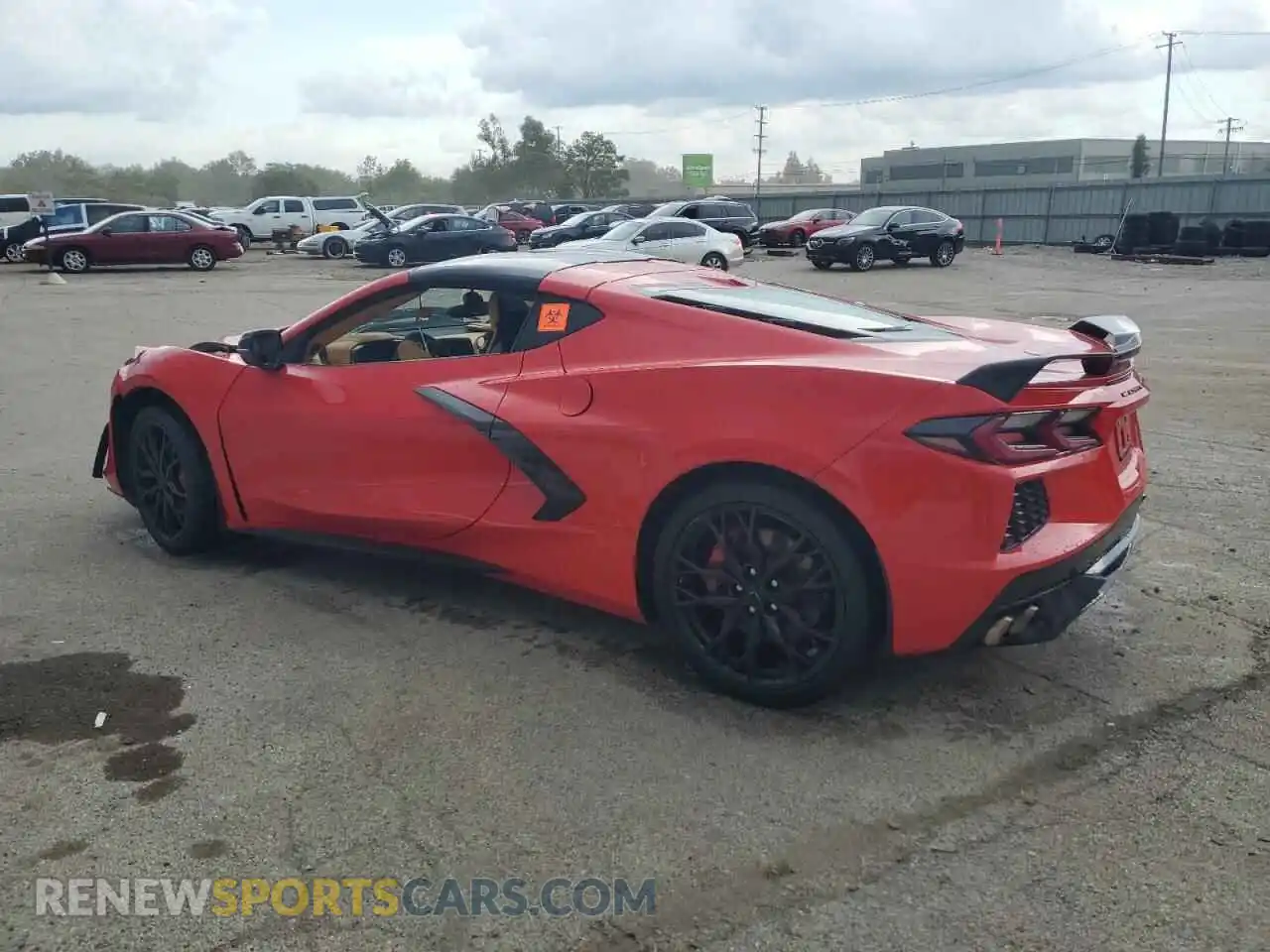 2 Photograph of a damaged car 1G1YC2D4XP5100177 CHEVROLET CORVETTE 2023