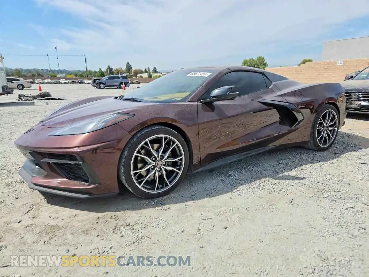 1 fotografías del automóvil dañado 1G1YC3D46P5117550 CHEVROLET CORVETTE 2023