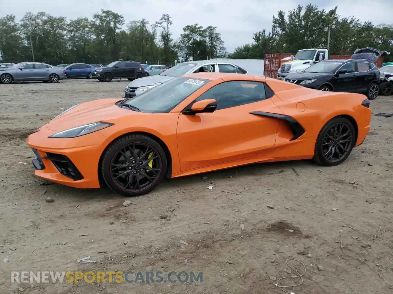 1 Photograph of a damaged car 1G1YC3D4XP5116465 CHEVROLET CORVETTE 2023