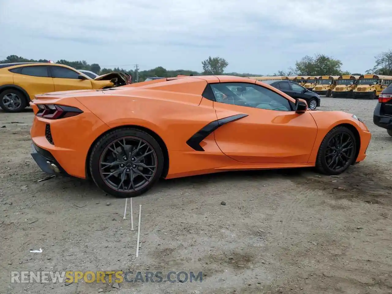 3 Photograph of a damaged car 1G1YC3D4XP5116465 CHEVROLET CORVETTE 2023