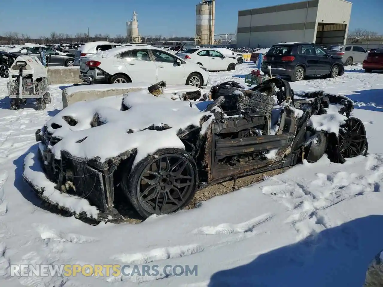 1 Photograph of a damaged car 1G1YF2D30P5700544 CHEVROLET CORVETTE 2023