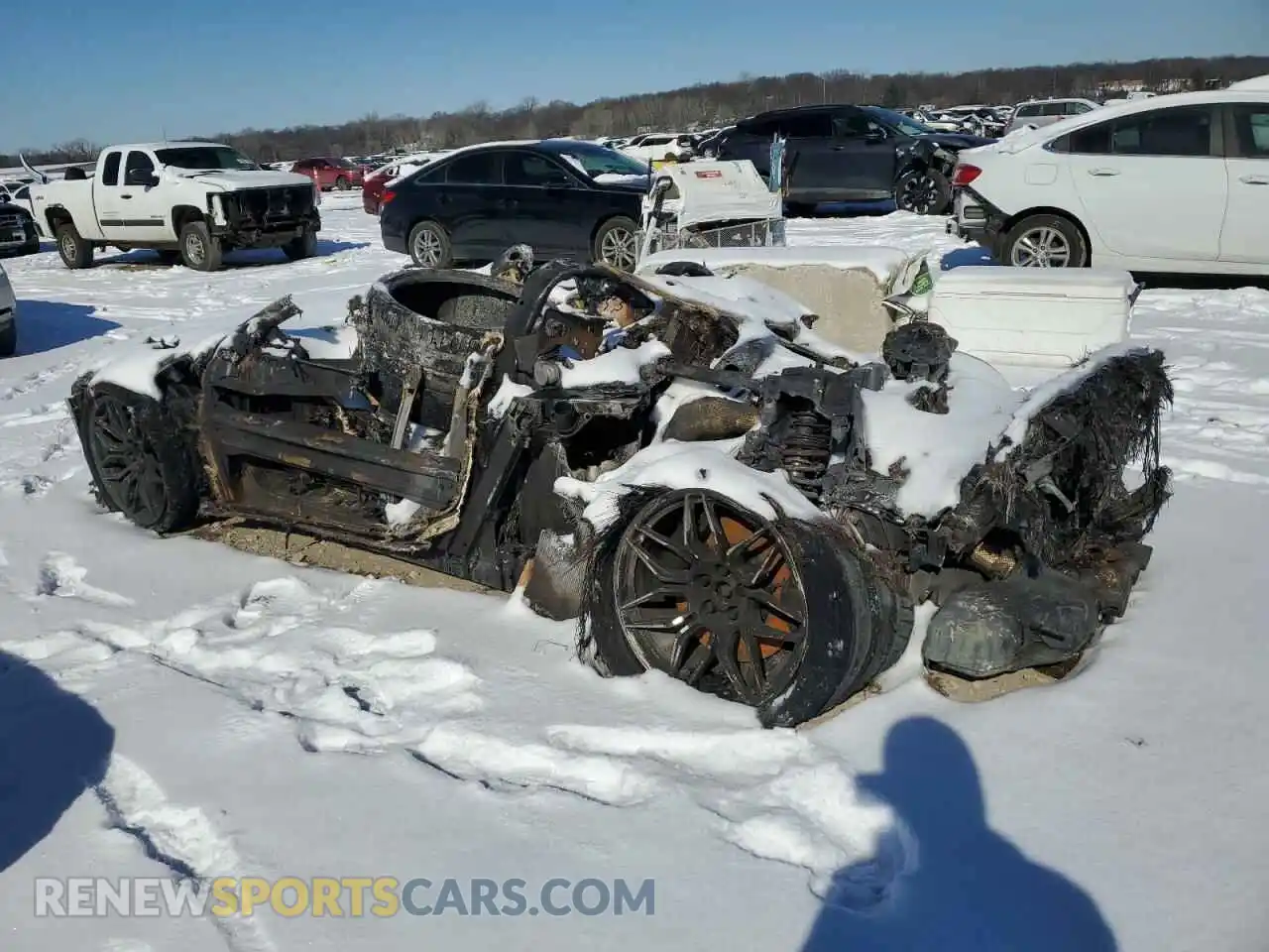 2 Photograph of a damaged car 1G1YF2D30P5700544 CHEVROLET CORVETTE 2023