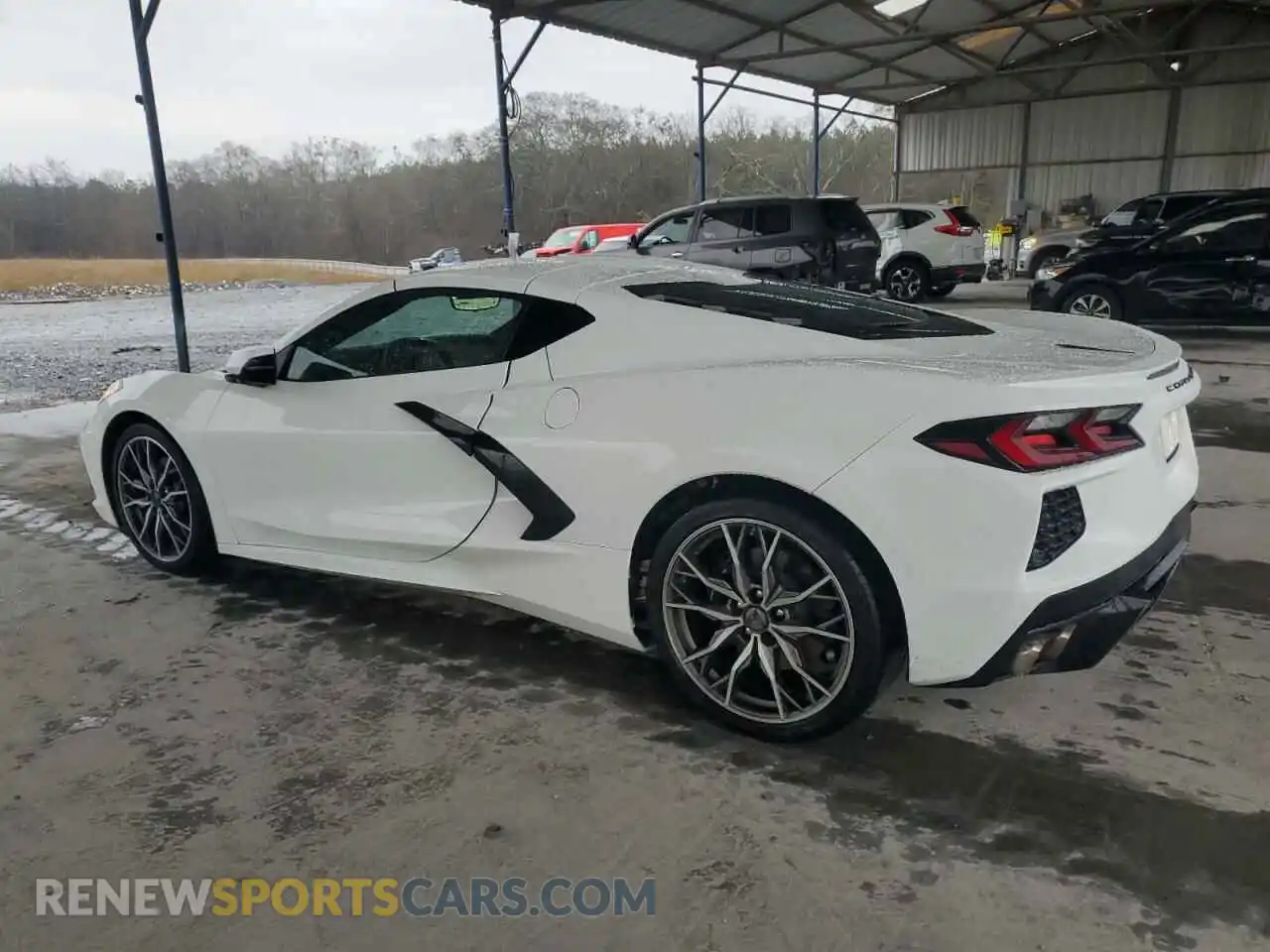 2 Photograph of a damaged car 1G1YA2D40R5126067 CHEVROLET CORVETTE 2024