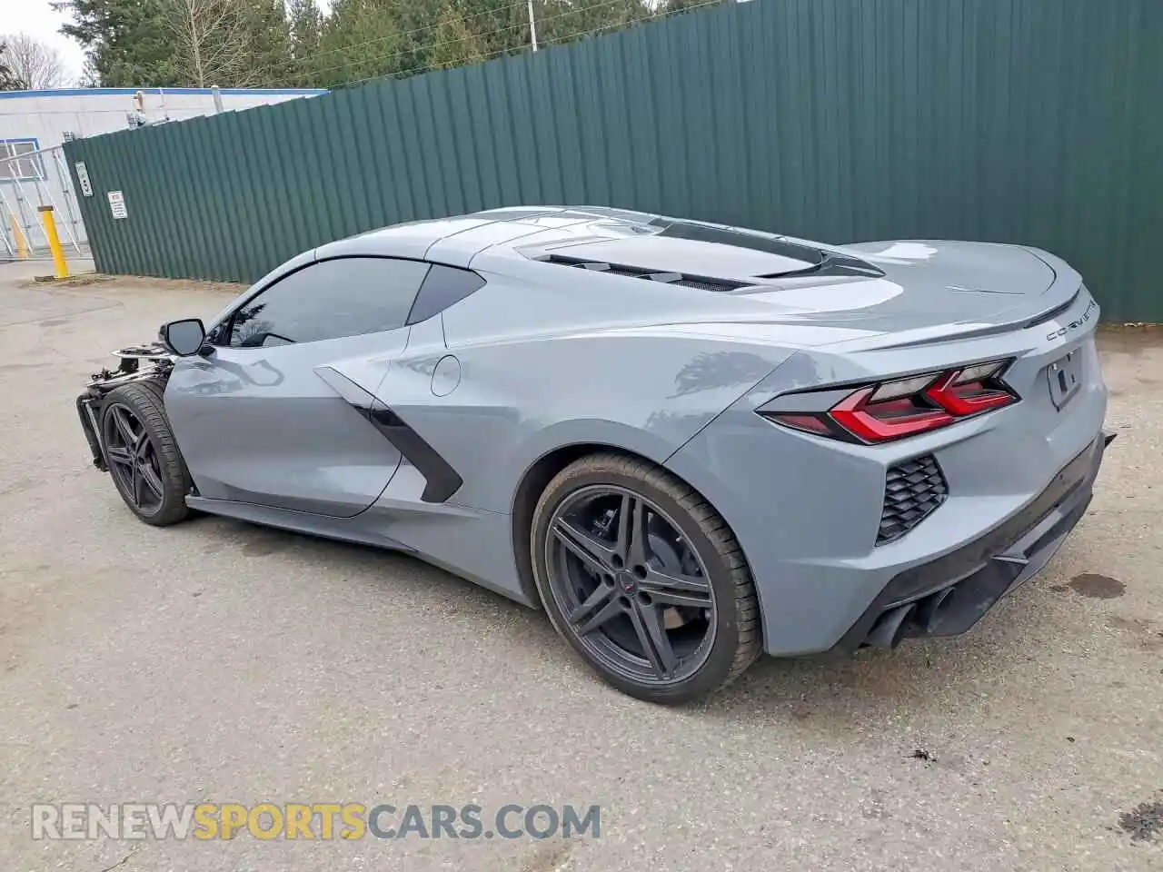 2 Photograph of a damaged car 1G1YA2D43R5113569 CHEVROLET CORVETTE 2024