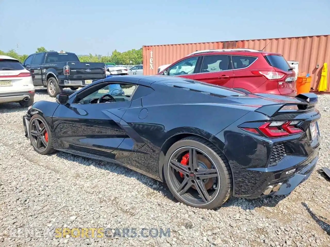 2 Photograph of a damaged car 1G1YA2D44R5111510 CHEVROLET CORVETTE 2024