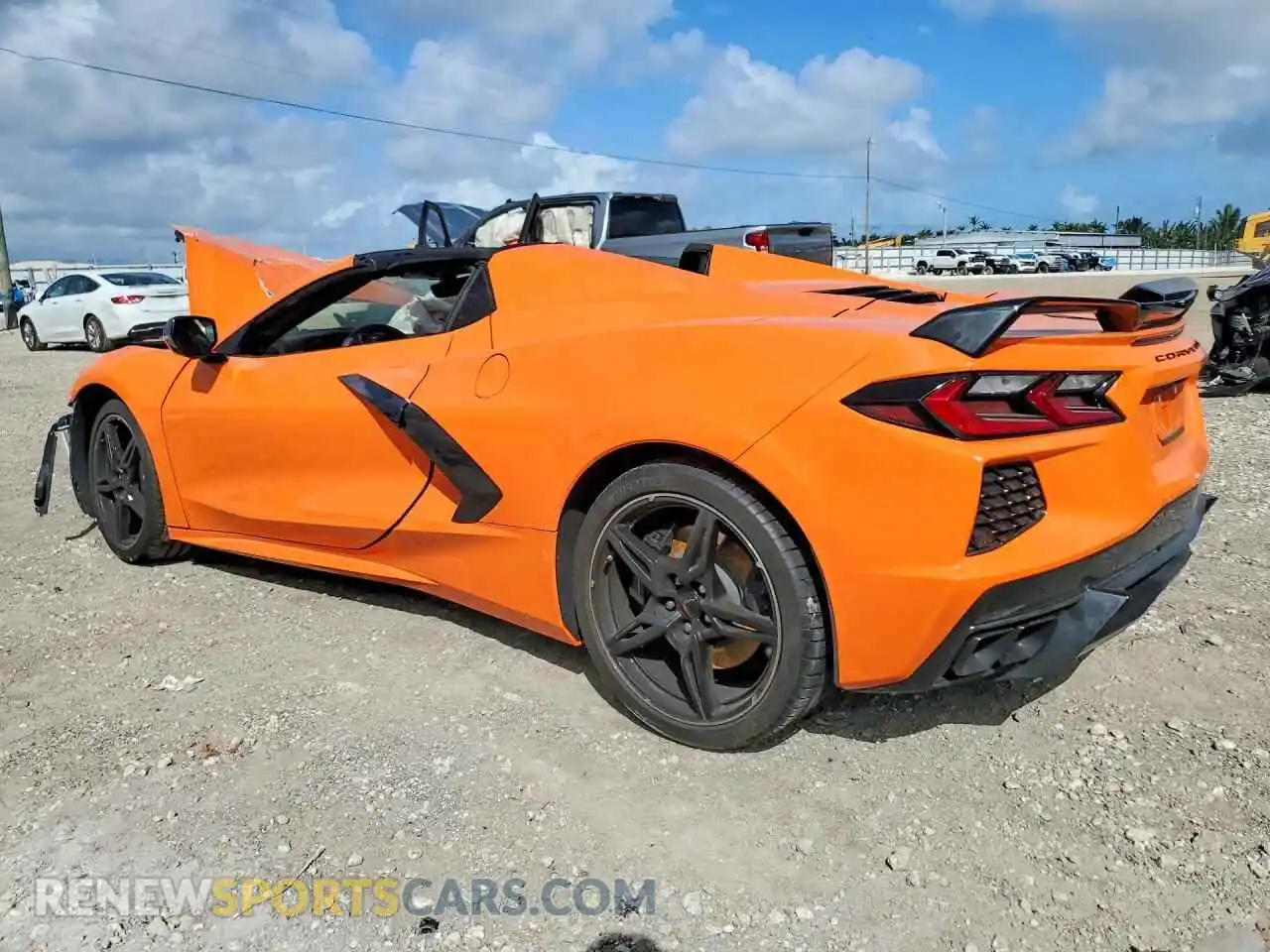 2 Photograph of a damaged car 1G1YA3D42R5104884 CHEVROLET CORVETTE 2024