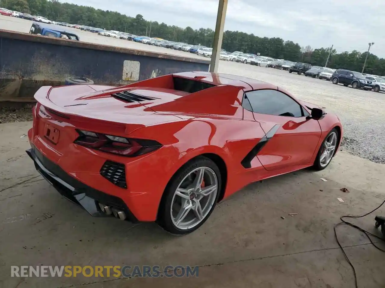 3 Photograph of a damaged car 1G1YA3D44R5101310 CHEVROLET CORVETTE 2024