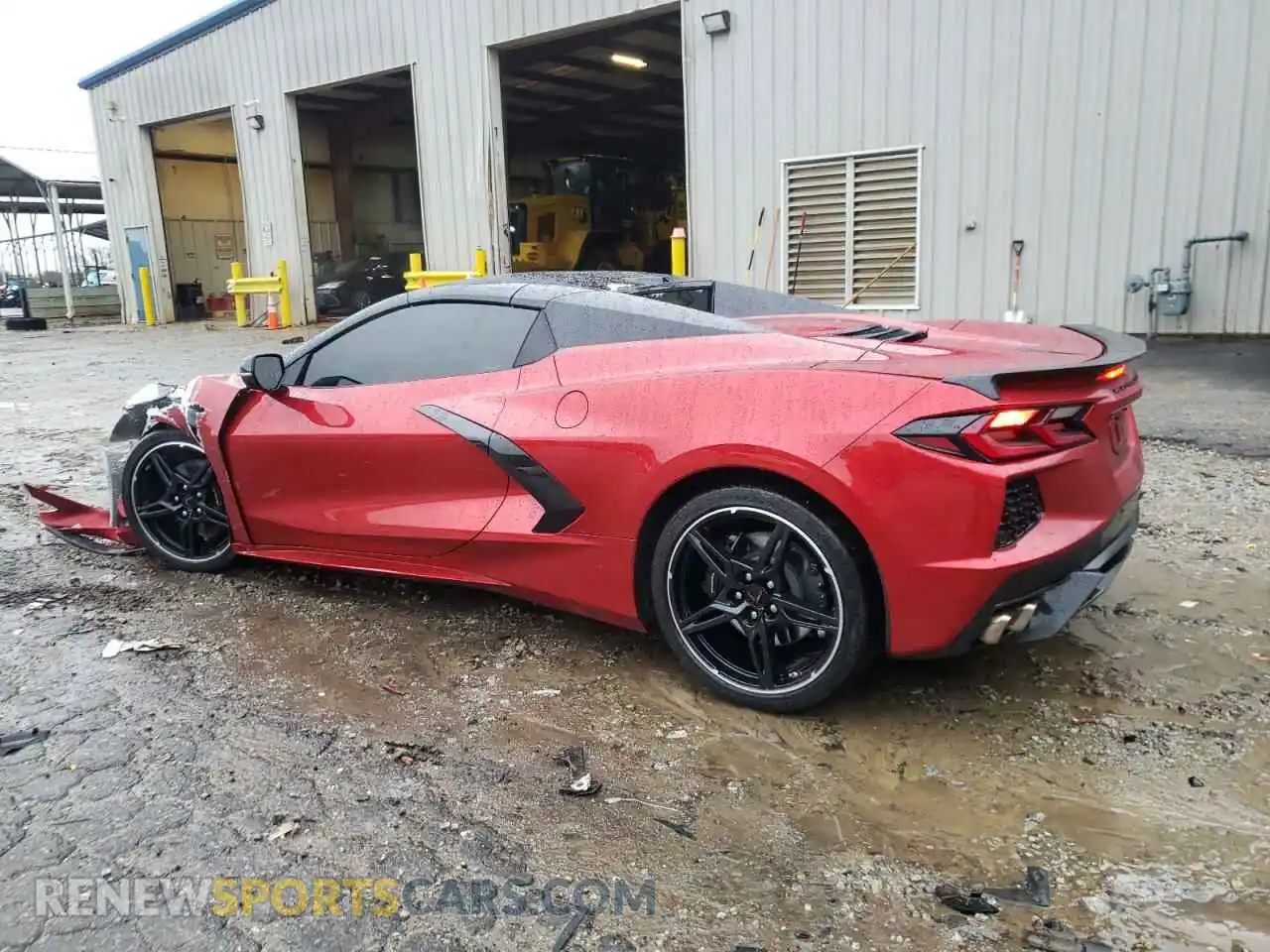 2 Photograph of a damaged car 1G1YA3D45R5119217 CHEVROLET CORVETTE 2024