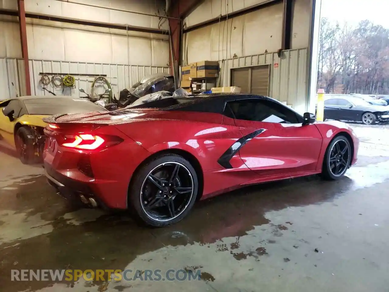 3 Photograph of a damaged car 1G1YA3D45R5119217 CHEVROLET CORVETTE 2024