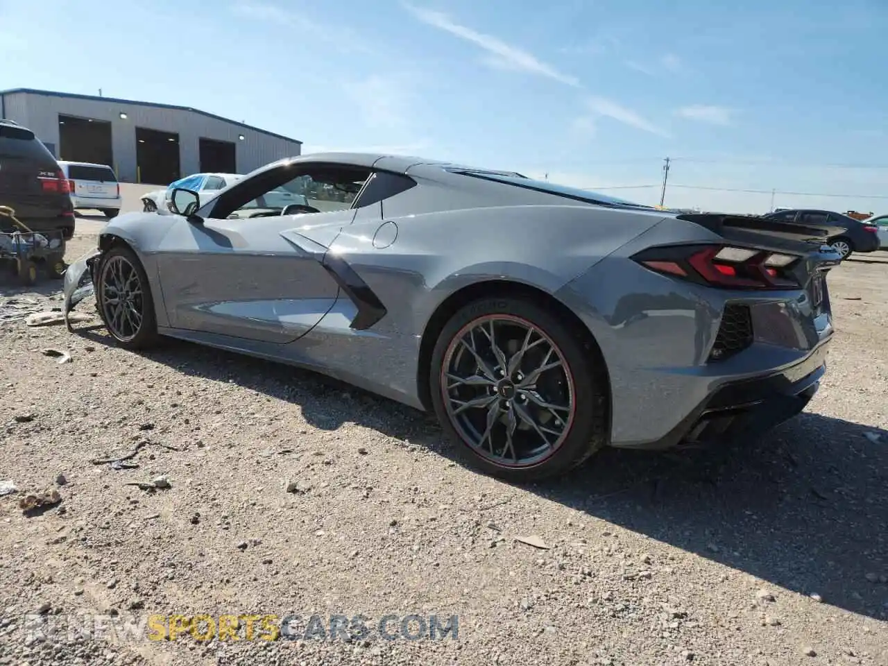 2 Photograph of a damaged car 1G1YA2D42S5108384 CHEVROLET CORVETTE 2025