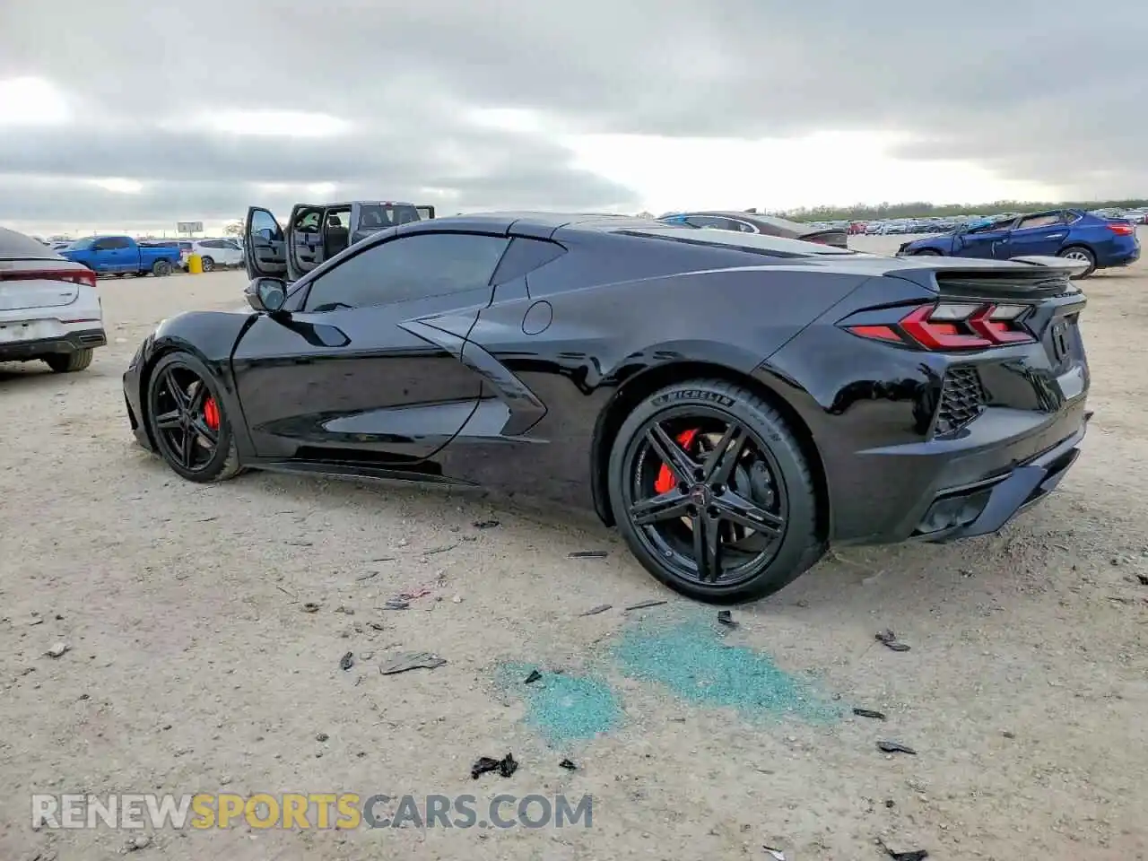 2 Photograph of a damaged car 1G1YA2D46S5113345 CHEVROLET CORVETTE 2025