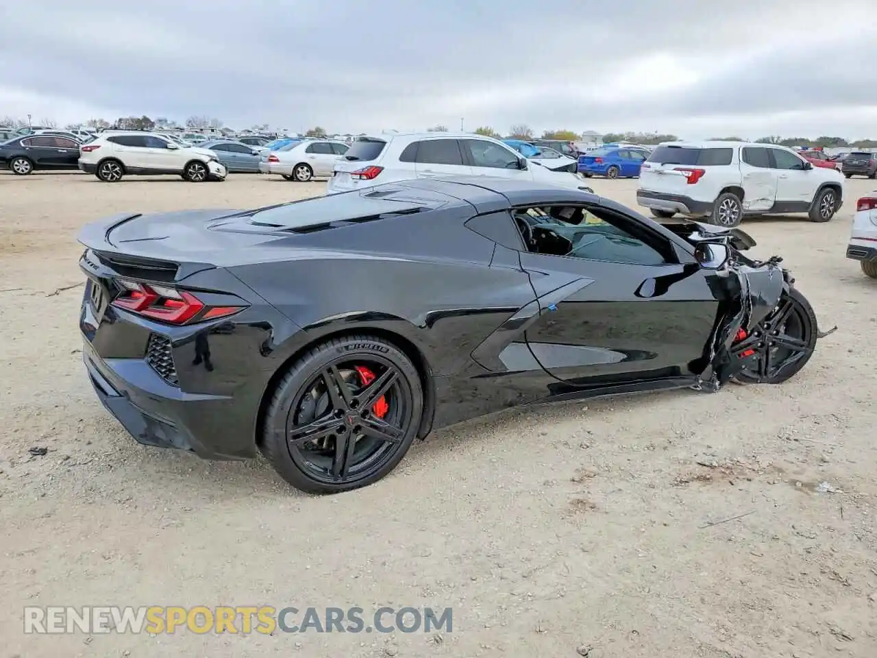 3 Photograph of a damaged car 1G1YA2D46S5113345 CHEVROLET CORVETTE 2025