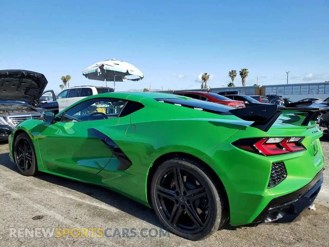 2 Photograph of a damaged car 1G1YA2D46T5103853 CHEVROLET CORVETTE 2026