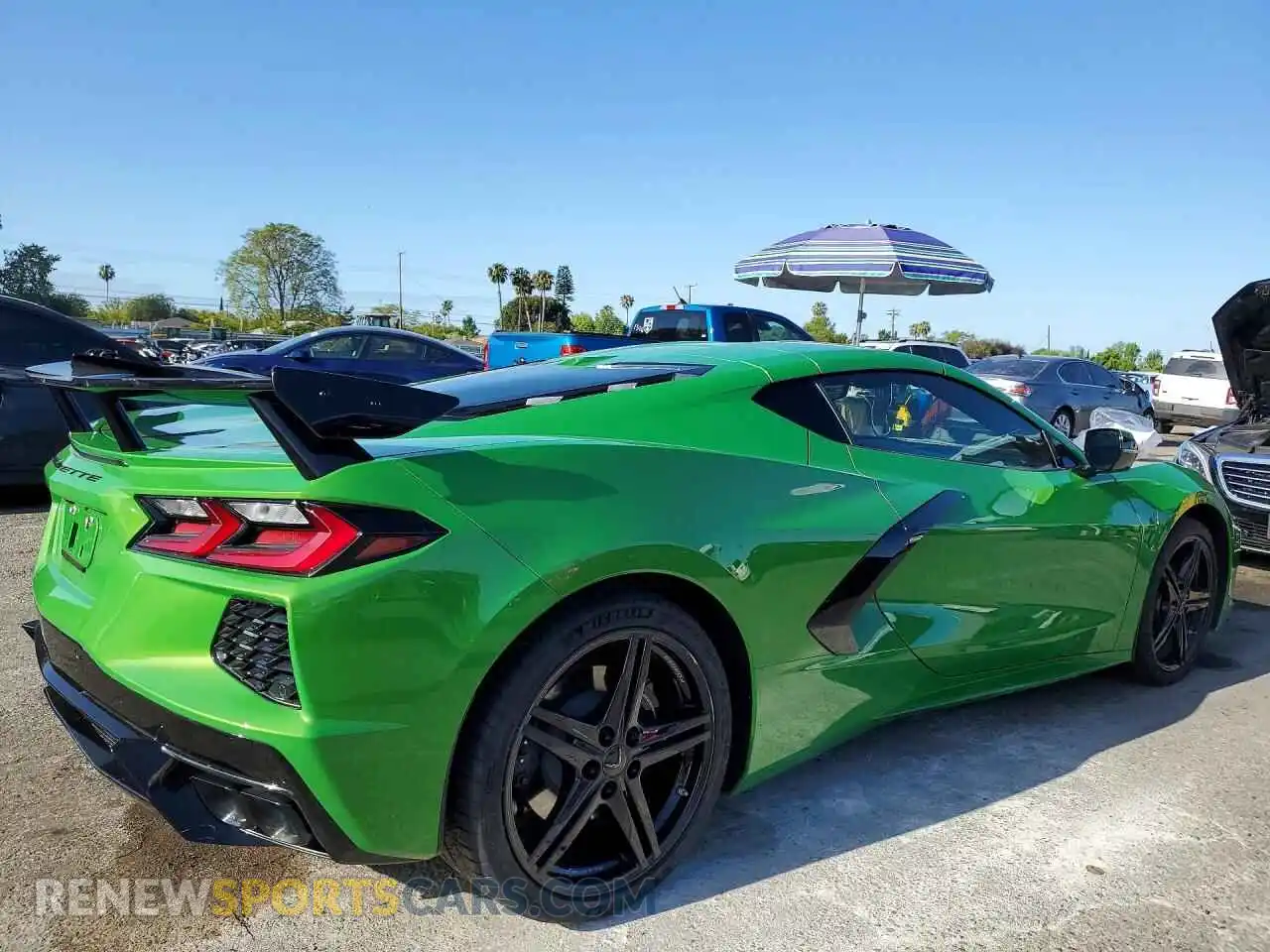 3 Photograph of a damaged car 1G1YA2D46T5103853 CHEVROLET CORVETTE 2026