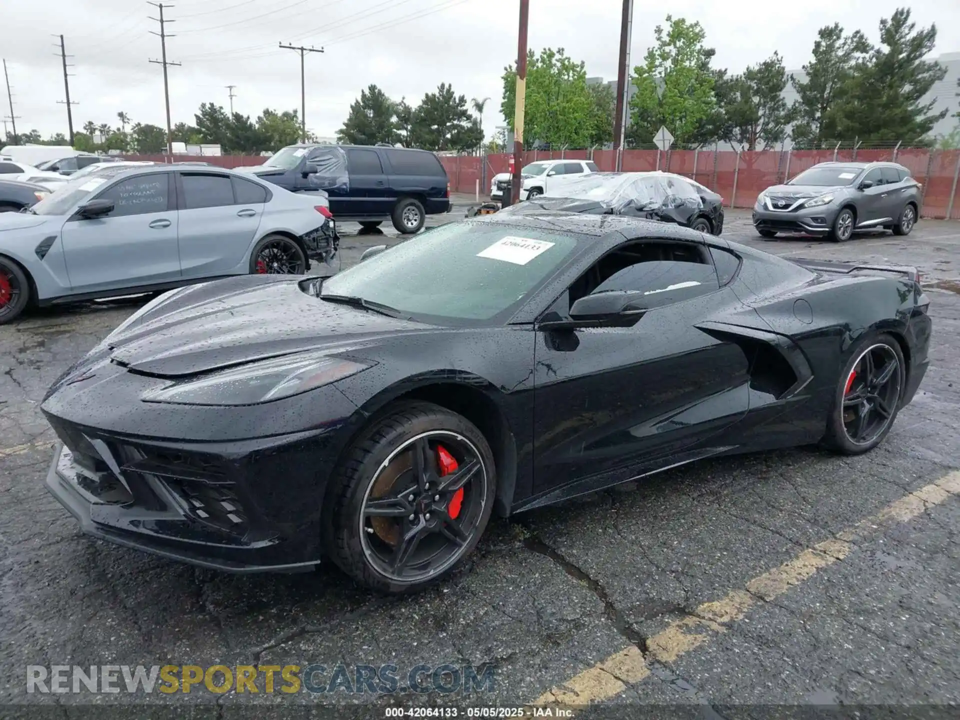 2 Photograph of a damaged car 1G1YA2D48M5123250 CHEVROLET CORVETTE STINGRAY 2021