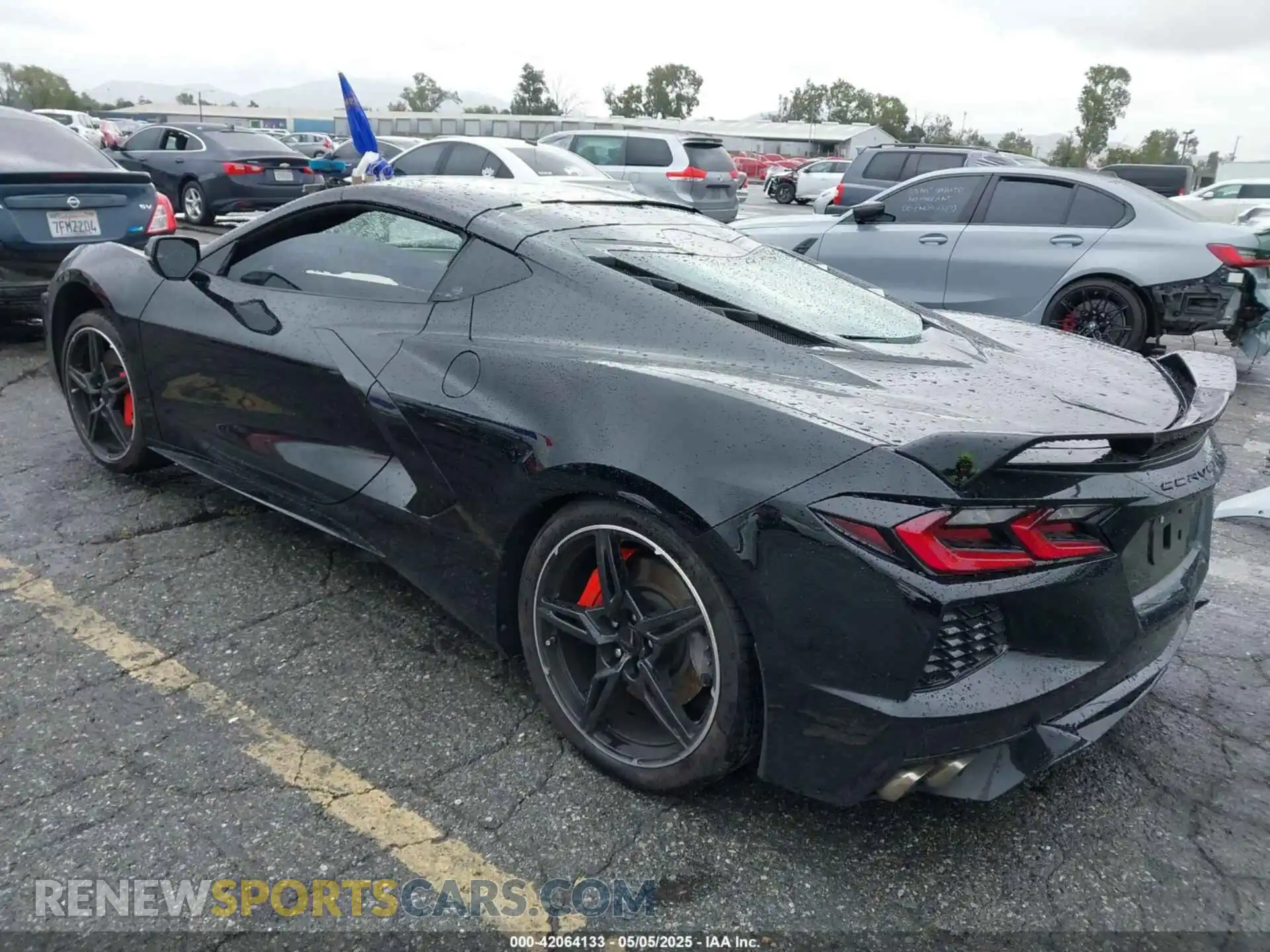 3 Photograph of a damaged car 1G1YA2D48M5123250 CHEVROLET CORVETTE STINGRAY 2021