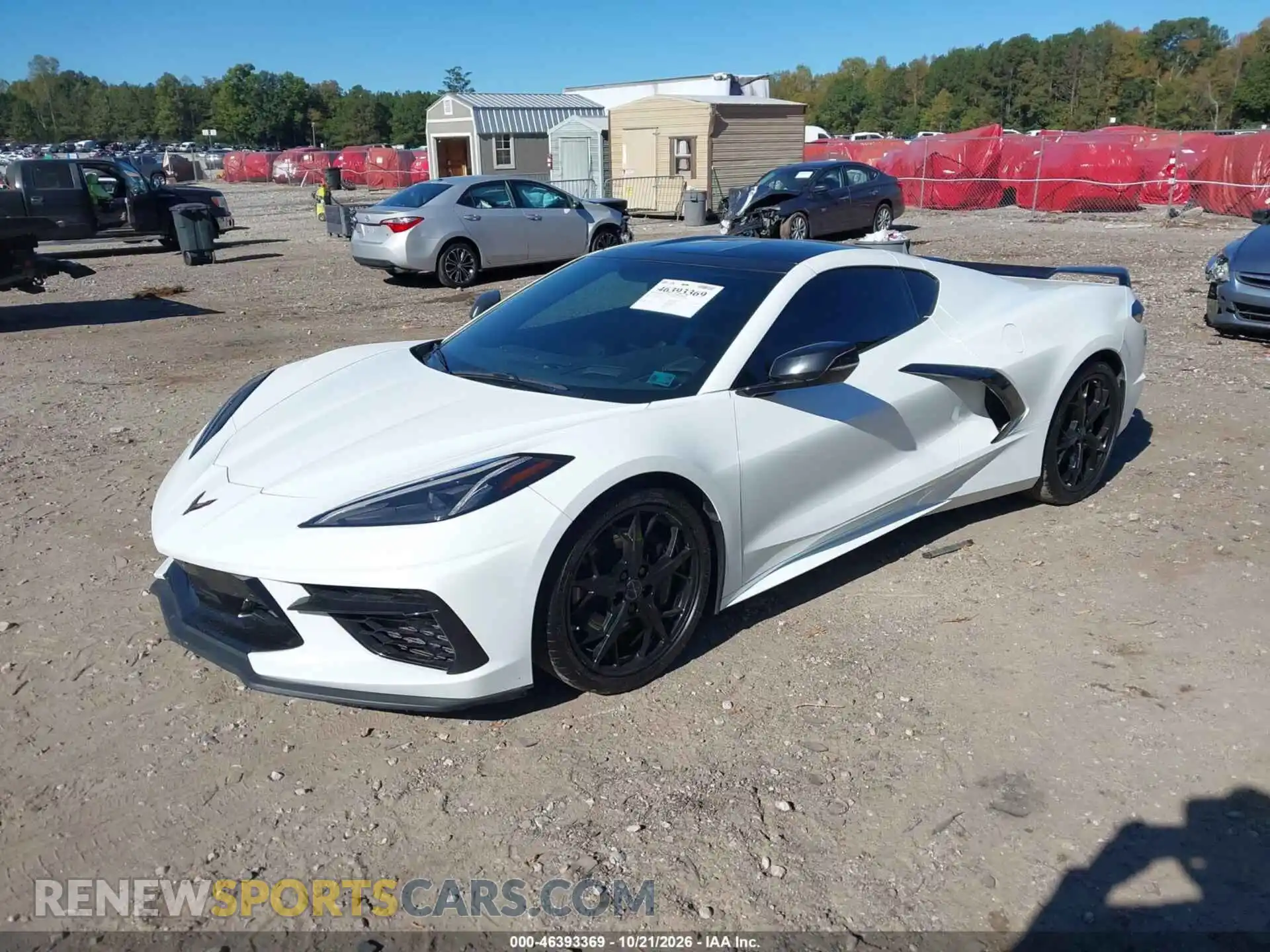 2 Photograph of a damaged car 1G1YB2D40M5114331 CHEVROLET CORVETTE STINGRAY 2021
