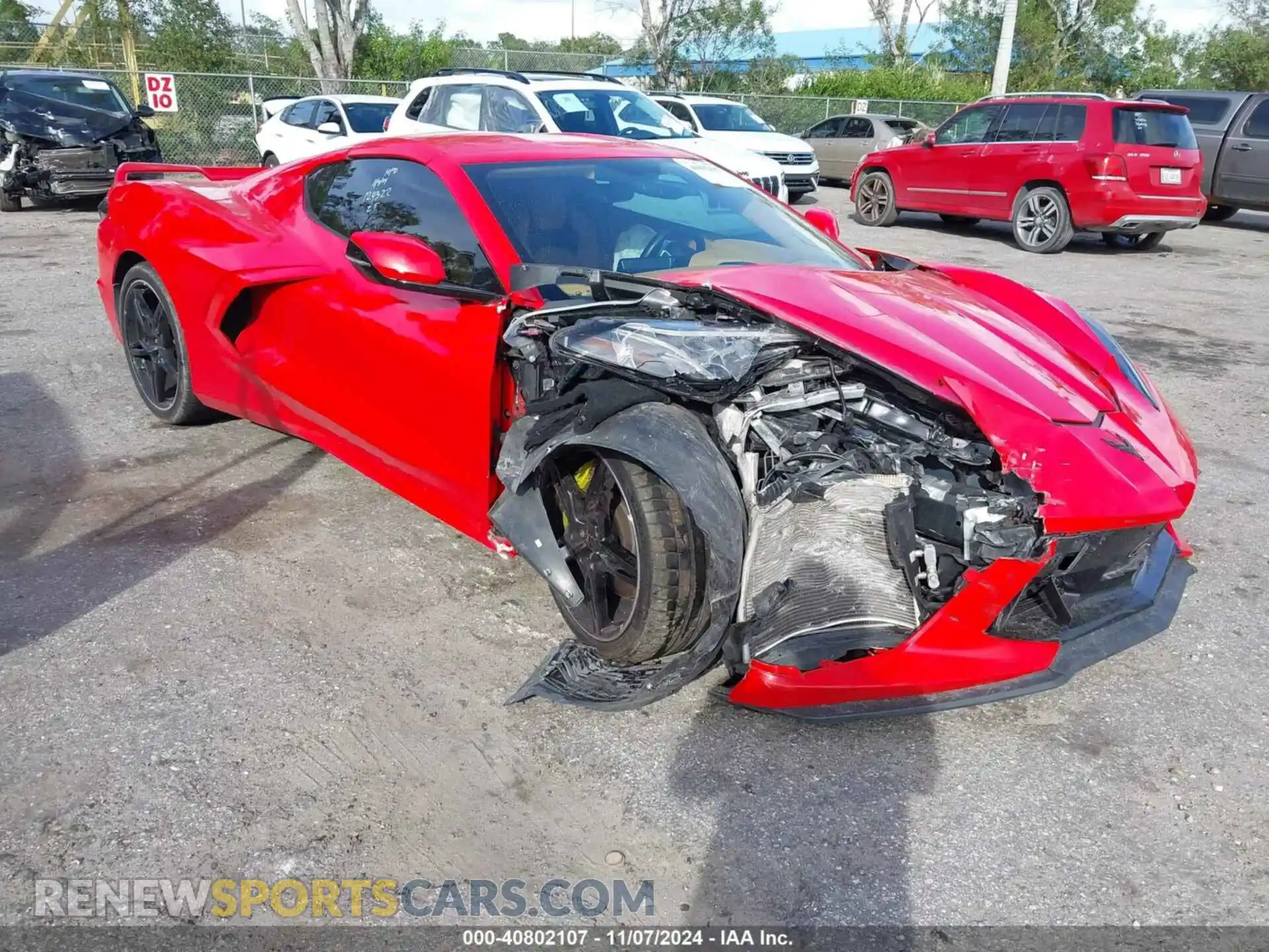 1 Photograph of a damaged car 1G1YC2D49M5124322 CHEVROLET CORVETTE STINGRAY 2021