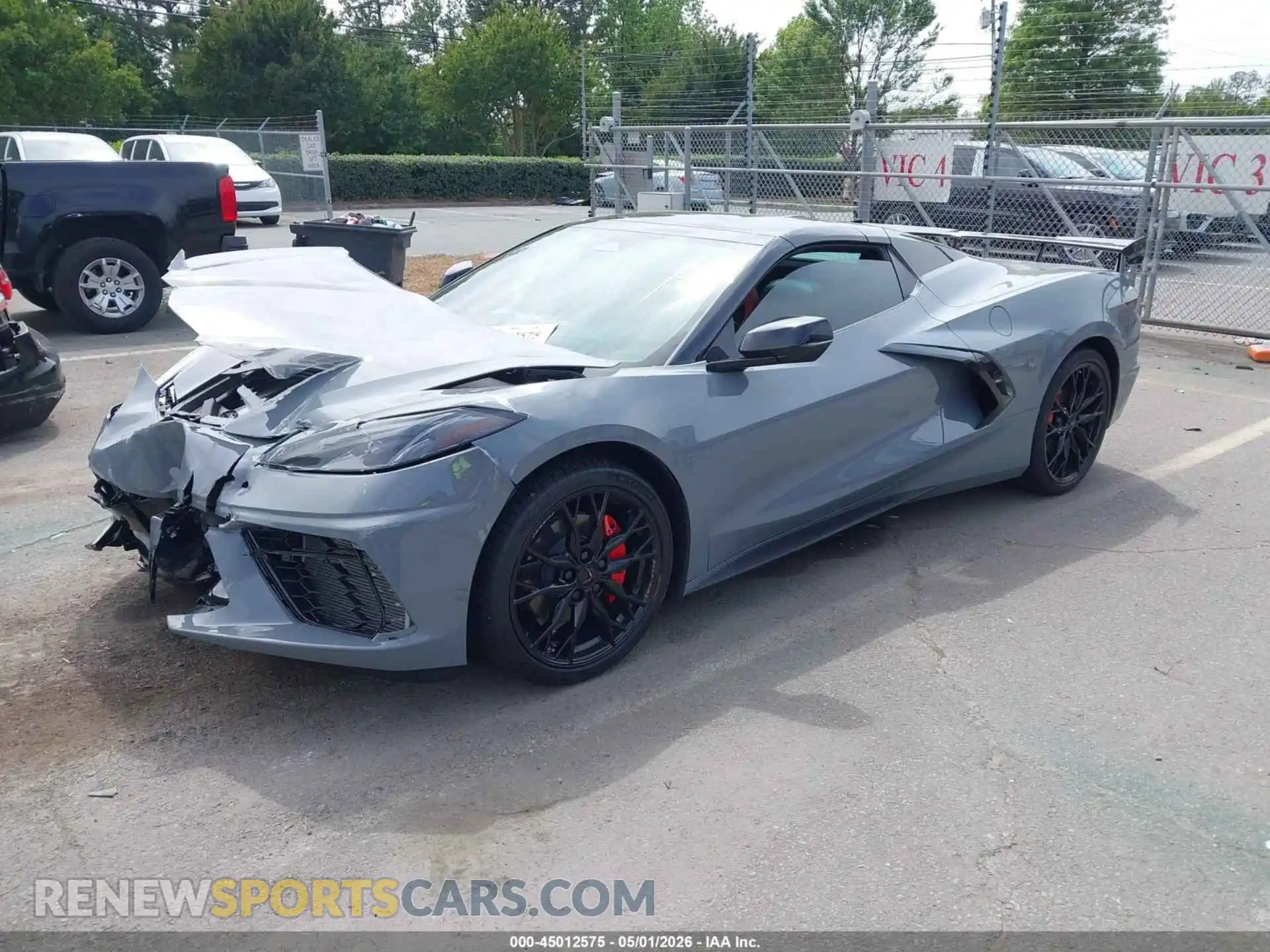2 Photograph of a damaged car 1G1YB3D46R5118431 CHEVROLET CORVETTE STINGRAY 2024