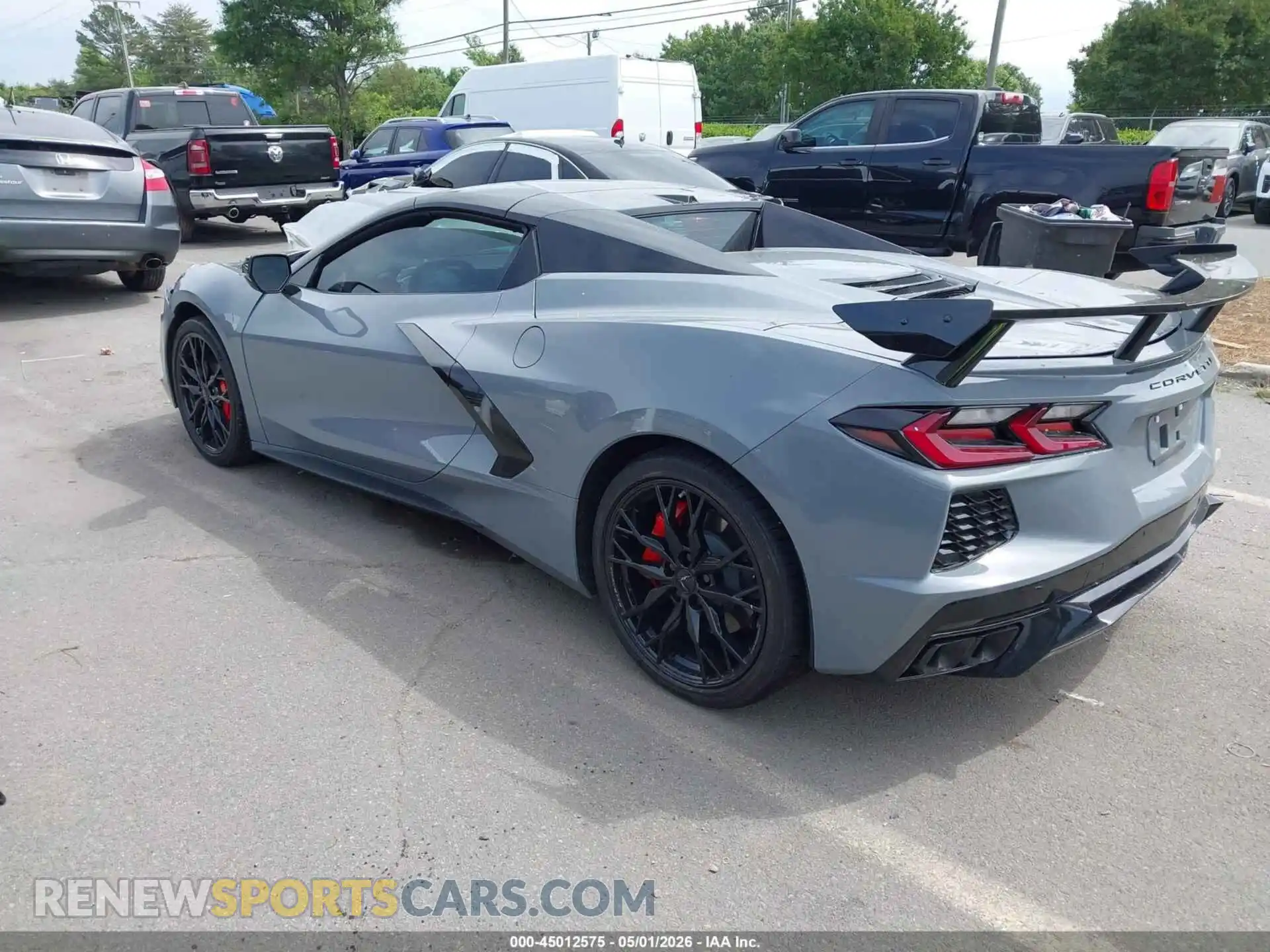 3 Photograph of a damaged car 1G1YB3D46R5118431 CHEVROLET CORVETTE STINGRAY 2024