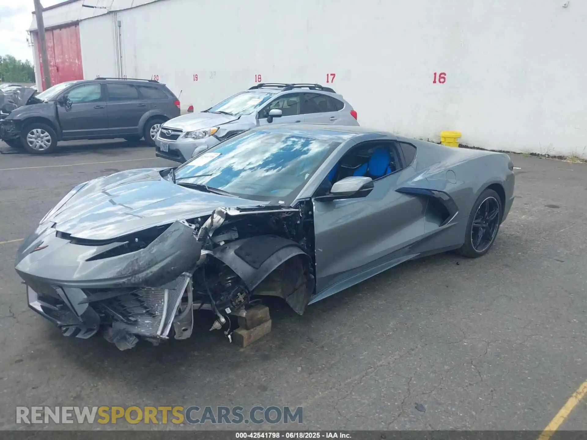 2 Photograph of a damaged car 1G1YC2D45R5112904 CHEVROLET CORVETTE STINGRAY 2024
