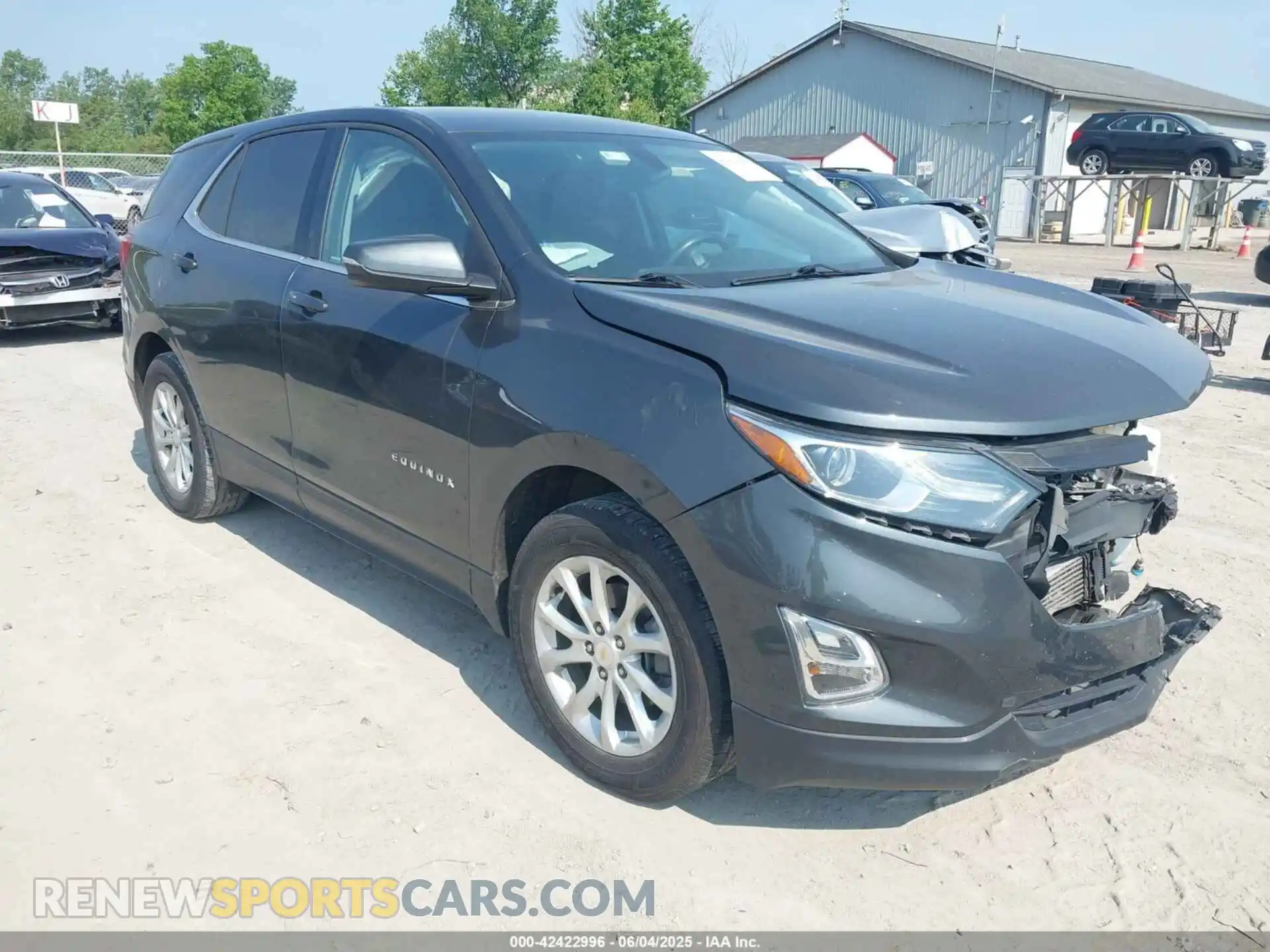 1 Photograph of a damaged car 2GNAXKEV1K6154587 CHEVROLET EQUINOX 2019