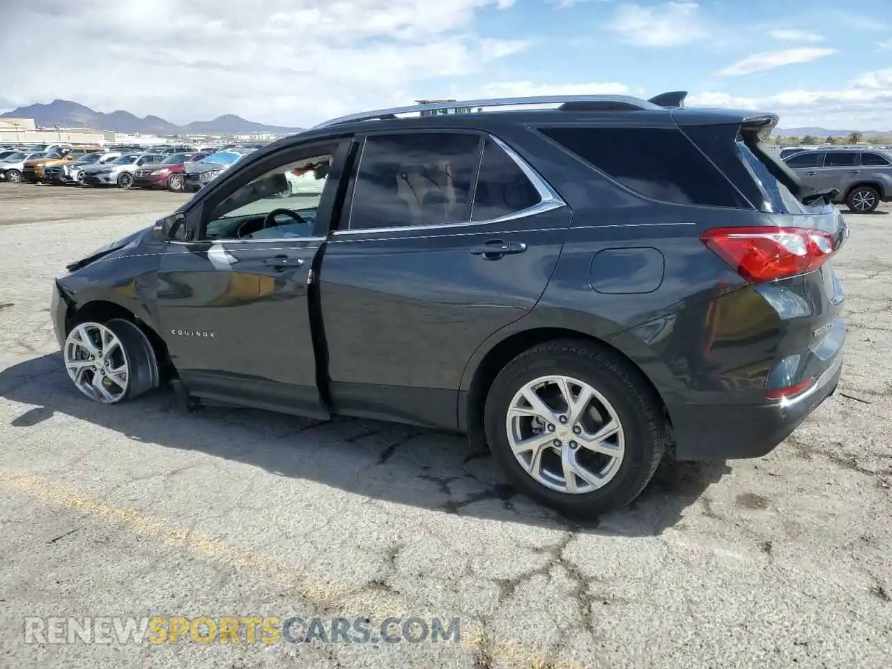 2 Photograph of a damaged car 2GNAXLEX0K6253201 CHEVROLET EQUINOX 2019
