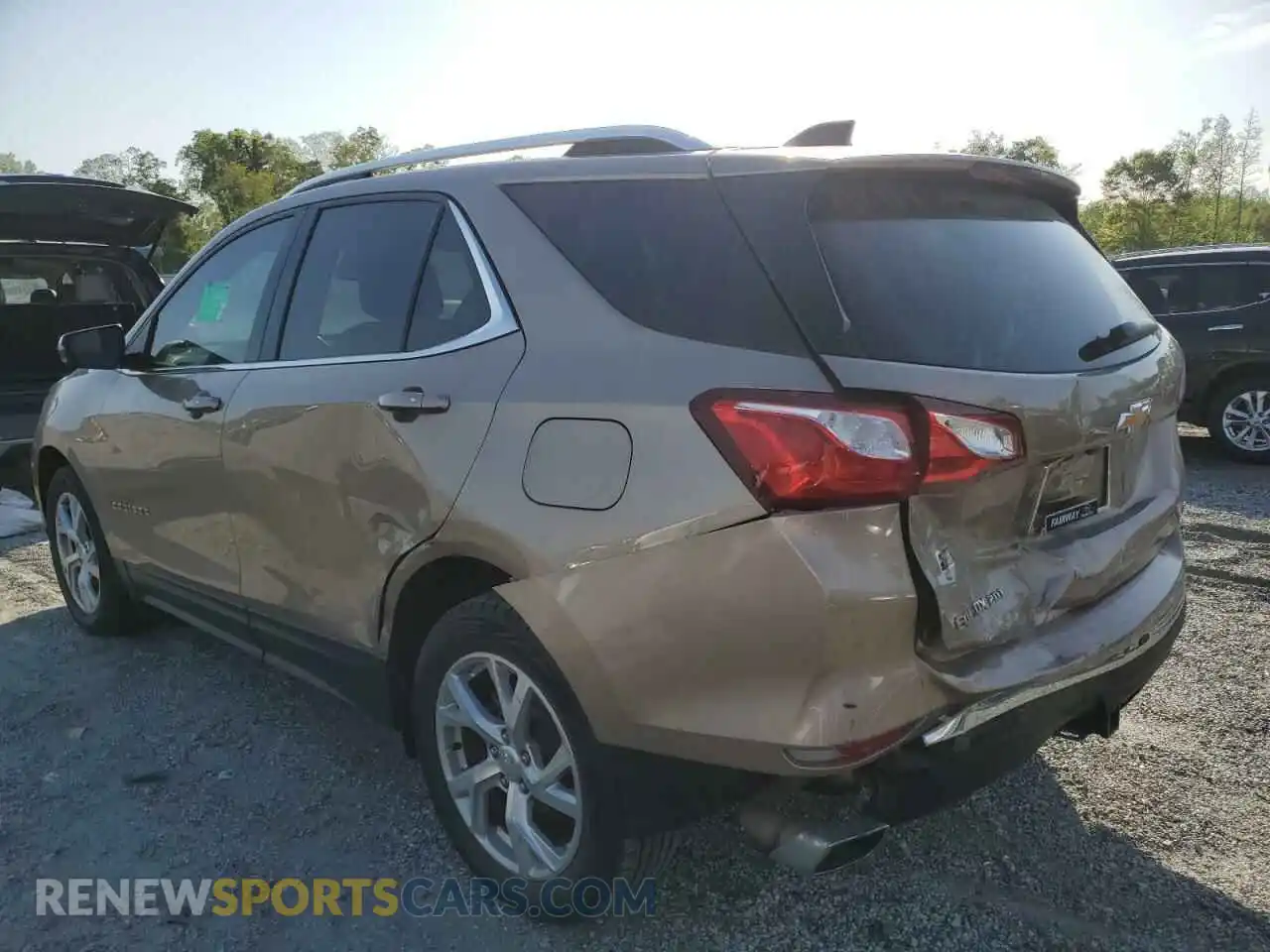 2 fotografías del automóvil dañado 2GNAXLEX6K6219358 CHEVROLET EQUINOX 2019