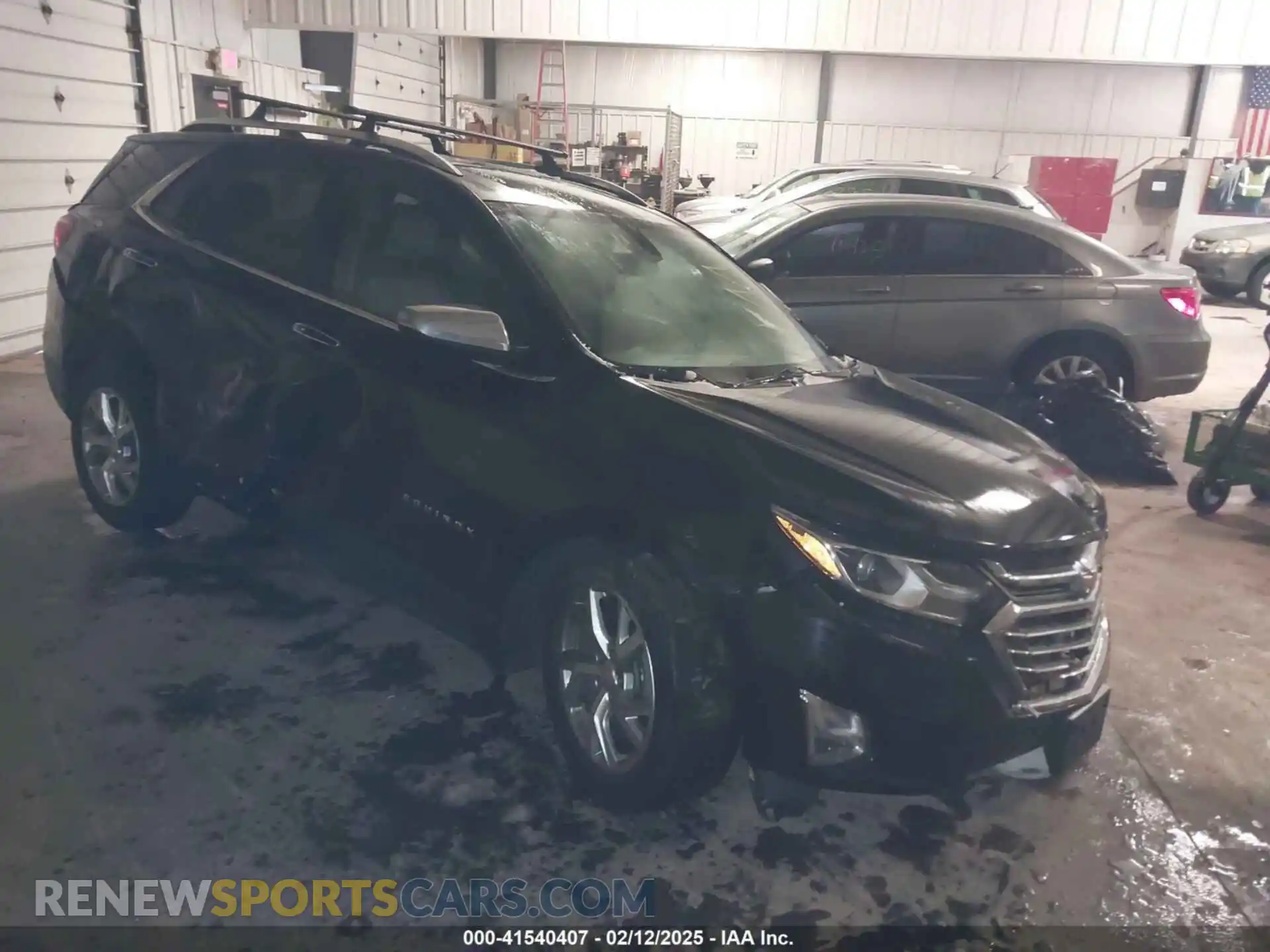 1 Photograph of a damaged car 2GNAXXEV1K6231746 CHEVROLET EQUINOX 2019