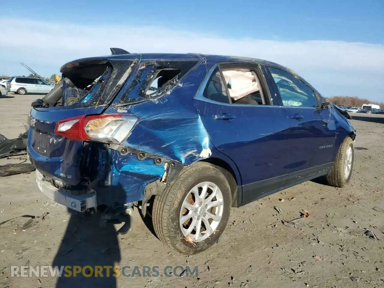 3 fotografías del automóvil dañado 3GNAXUEV1KL281332 CHEVROLET EQUINOX 2019