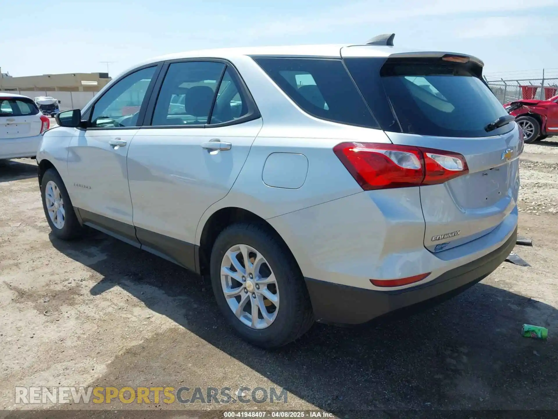 3 fotografías del automóvil dañado 3GNAXHEV3LS510012 CHEVROLET EQUINOX 2020
