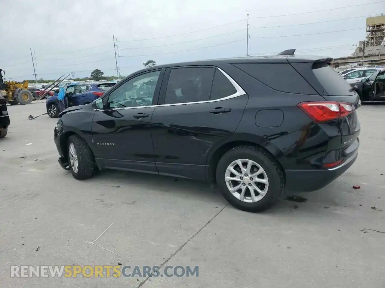 2 Фотография поврежденного автомобиля 3GNAXKEV7LL163923 CHEVROLET EQUINOX 2020