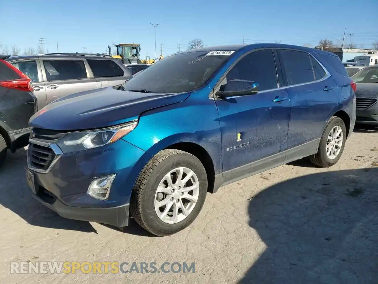 1 fotografías del automóvil dañado 3GNAXKEVXLL166590 CHEVROLET EQUINOX 2020