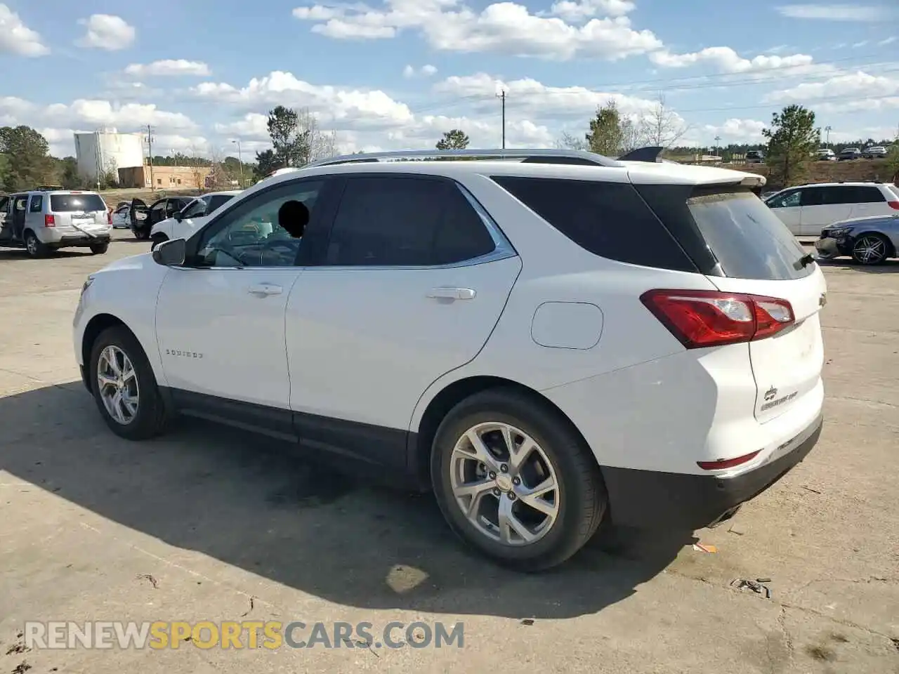 2 Photograph of a damaged car 3GNAXLEX3LS733221 CHEVROLET EQUINOX 2020