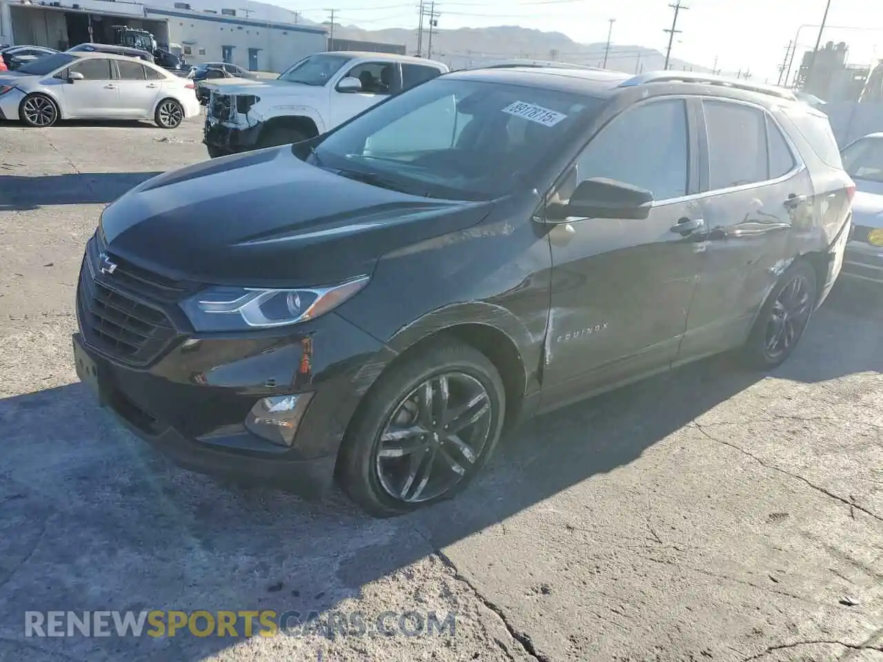 1 fotografías del automóvil dañado 3GNAXLEX4LL161828 CHEVROLET EQUINOX 2020