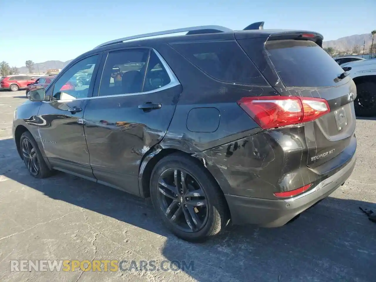 2 fotografías del automóvil dañado 3GNAXLEX4LL161828 CHEVROLET EQUINOX 2020