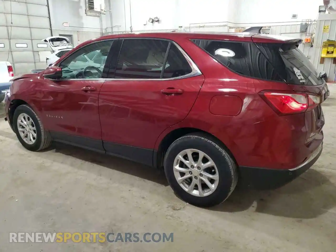 2 fotografías del automóvil dañado 3GNAXUEV6LS503984 CHEVROLET EQUINOX 2020
