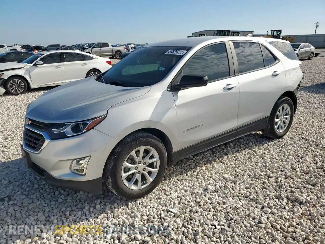 1 Photograph of a damaged car 2GNAXFEV9M6161815 CHEVROLET EQUINOX 2021