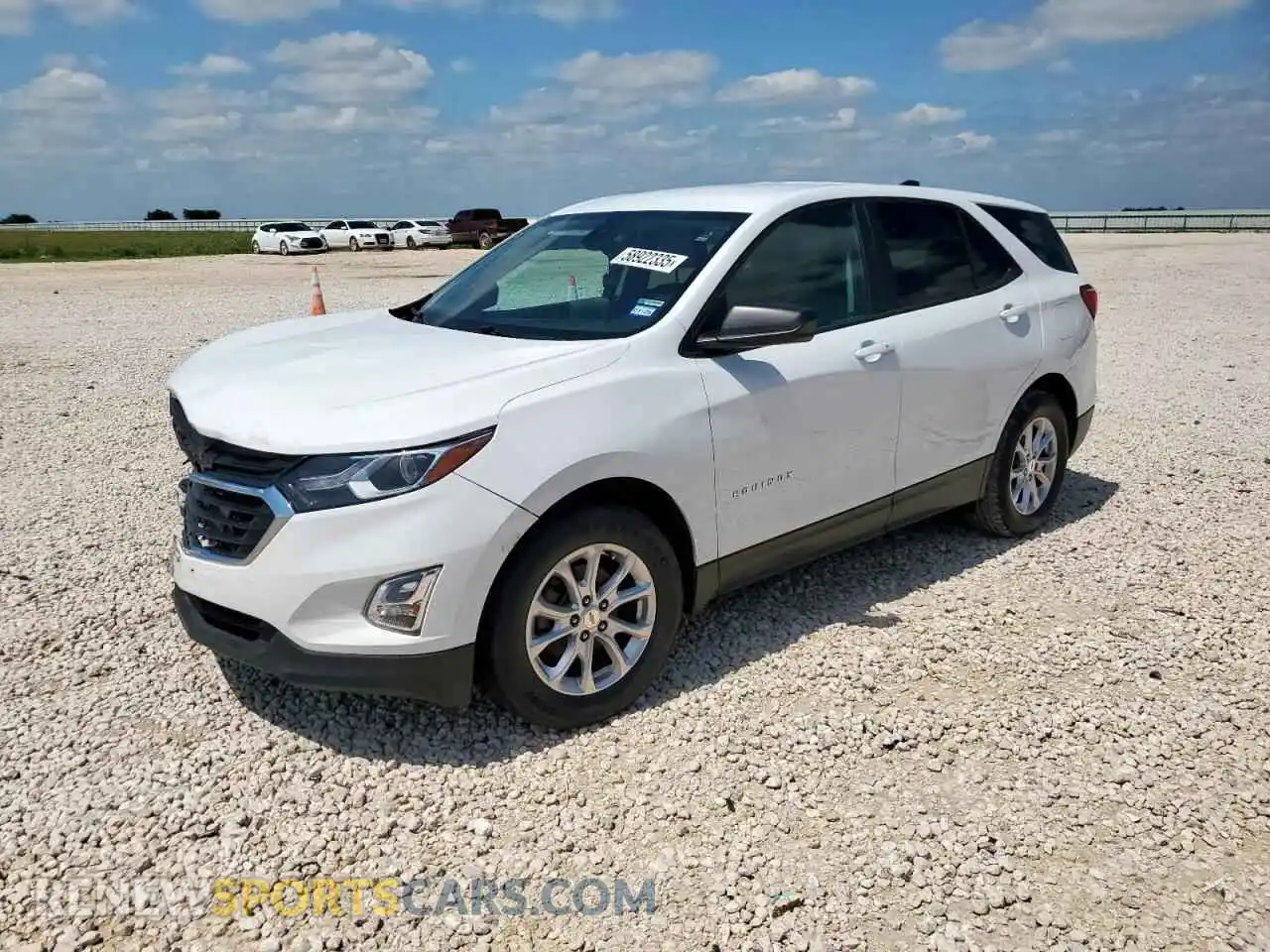 1 Photograph of a damaged car 2GNAXFEVXM6141685 CHEVROLET EQUINOX 2021