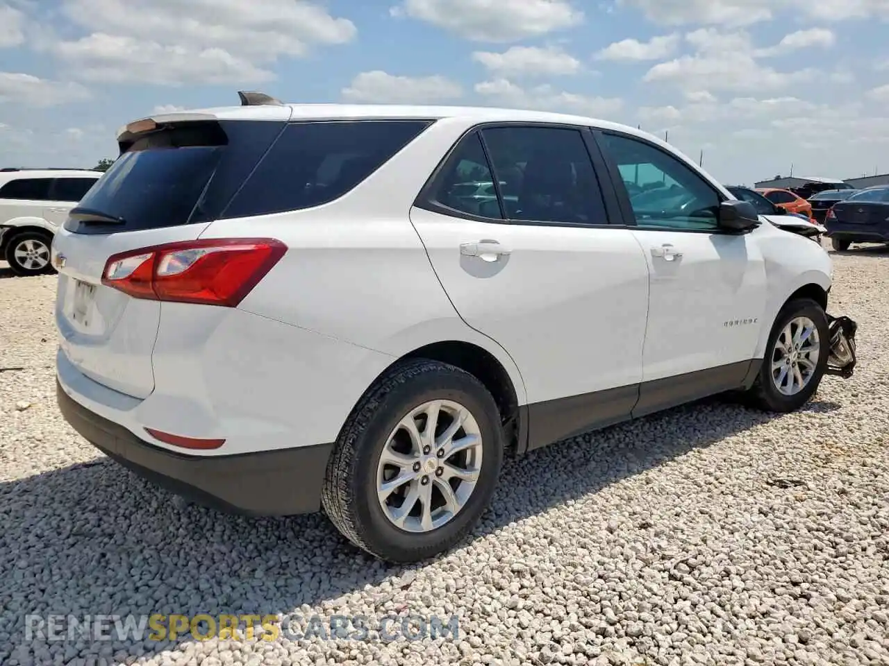 3 Photograph of a damaged car 2GNAXFEVXM6141685 CHEVROLET EQUINOX 2021