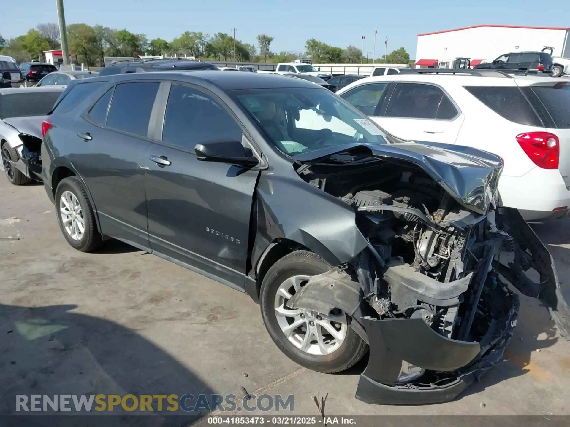 1 fotografías del automóvil dañado 2GNAXHEV4M6131889 CHEVROLET EQUINOX 2021